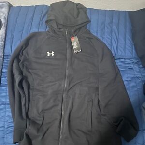 UNDER ARMOUR Mens XL Cold Gear Full zip Jacket